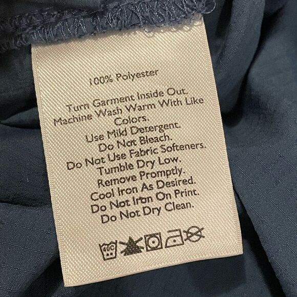 EUC Eddie Bauer Blue Breathable and water repellent Outdoor Shirt Size TL - Picture 7 of 7